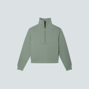 The Track Half-Zip | Lily Pad