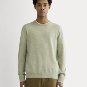 The Cashmere Crew | Light Heathered Moss