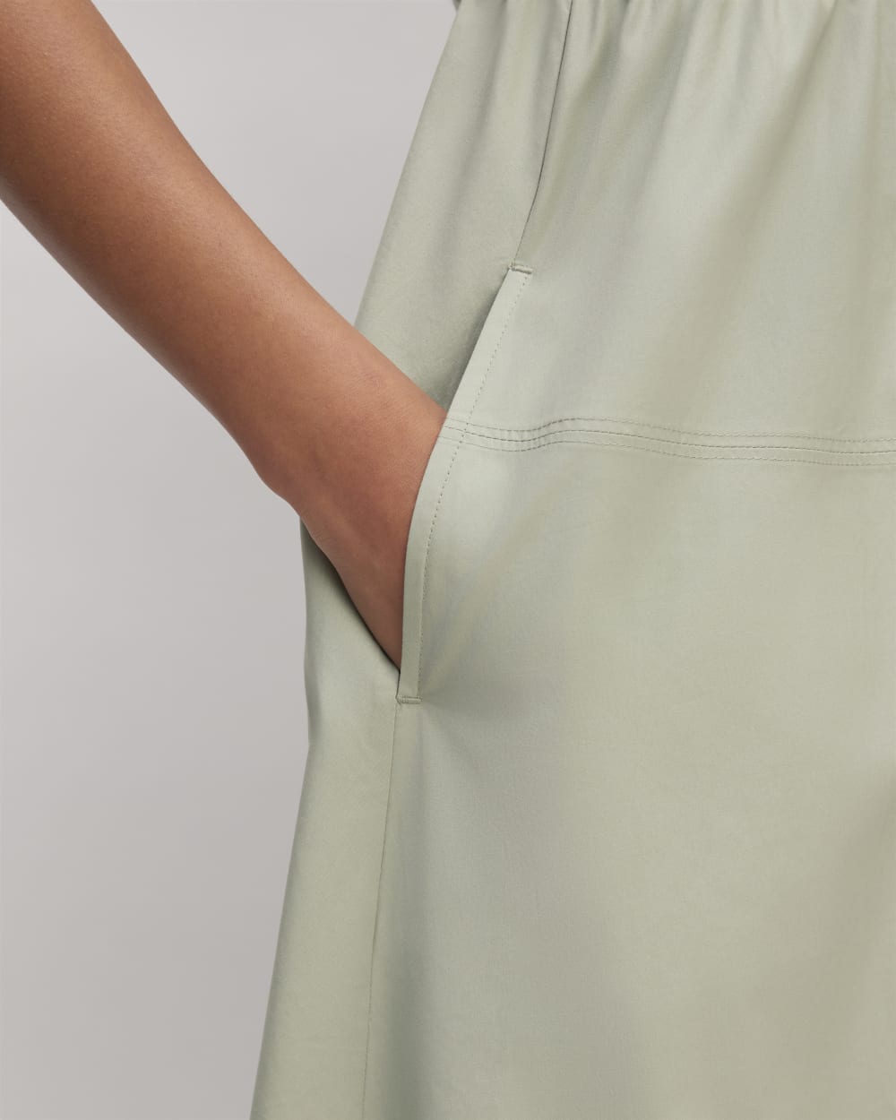 The Supima? Jersey Riviera Dress | Sage Green - Image 5