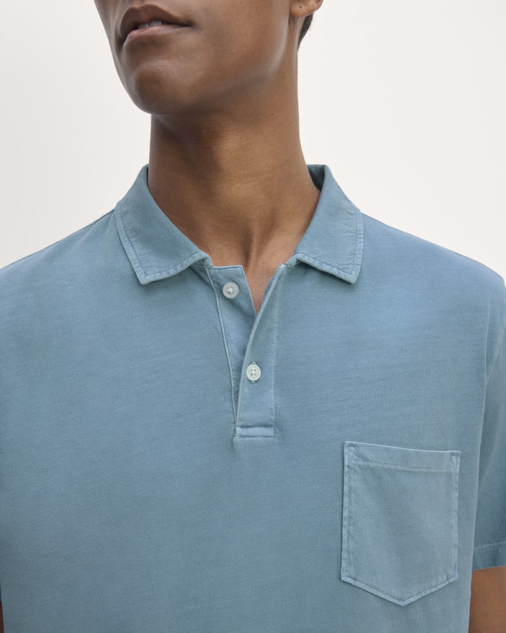 The Essential Organic Garment-Dyed Polo | Spring Lake - Image 4