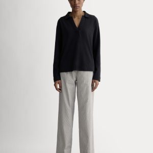 The Easy Pant | Canvas Tan / Navy