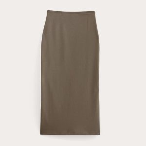 The Dream Maxi Skirt | Deep Taupe