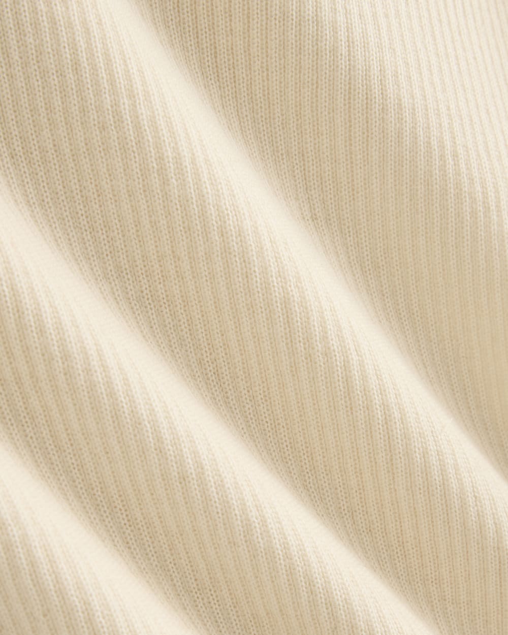 The Light Ribbed Cami in Ultrasoft Merino | Parchment - Image 6