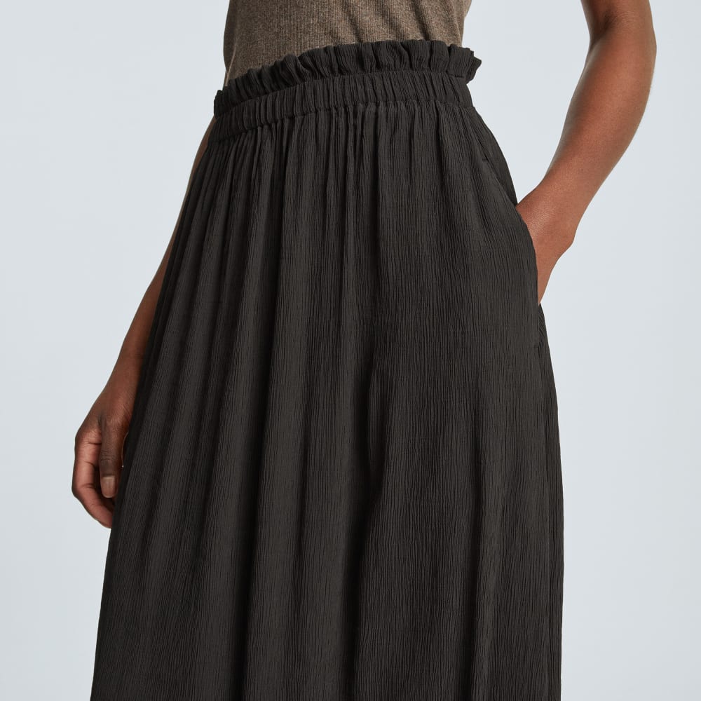 The Naia??Ripple Skirt | Black - Image 4