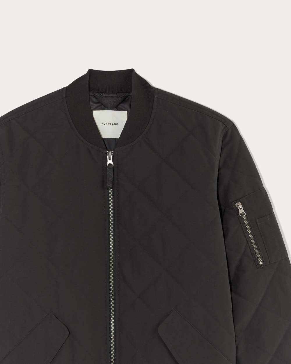 The Quilted Bomber | Black - Image 7
