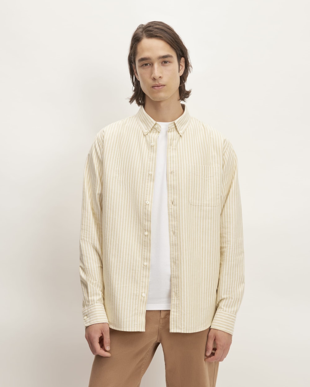 The Classic Oxford Shirt | Bone / Honey | Standard