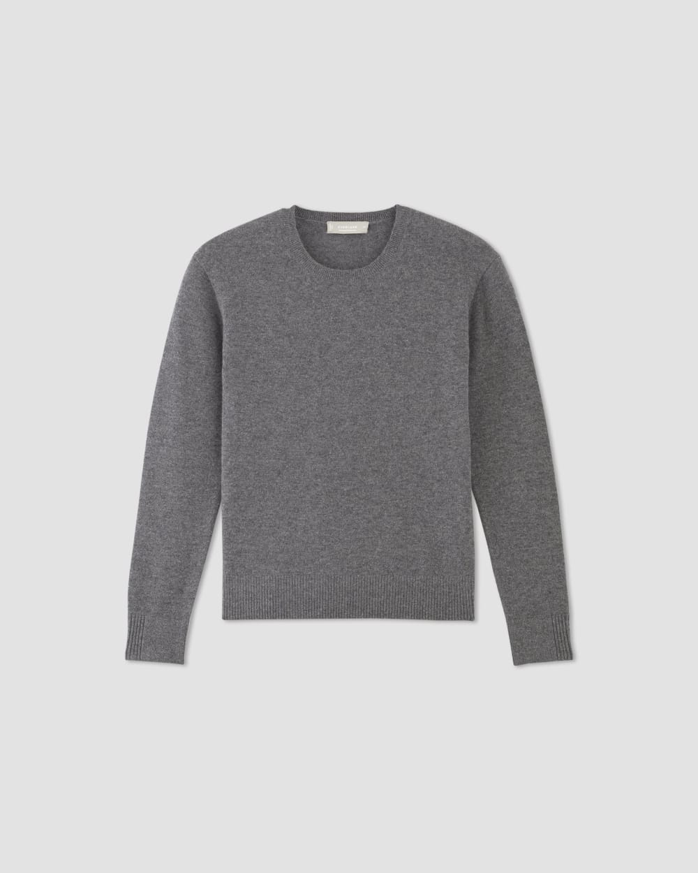 The Classic Crew in Cashmere | Heather Charcoal - Image 2