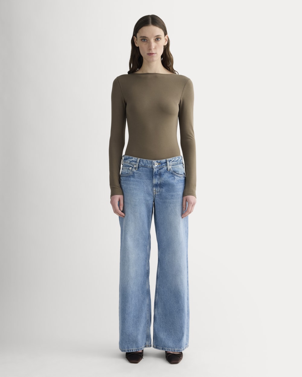 The Form Ballet Bodysuit | Deep Taupe - Image 3