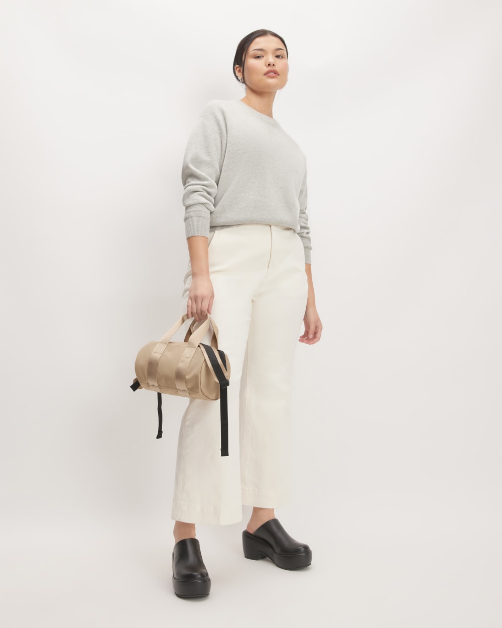 The Recycled Nylon Crossbody | Khaki - Image 4