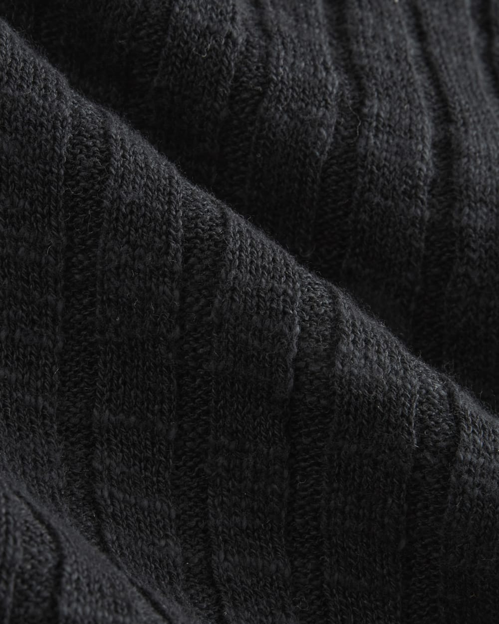 The Column Dress in Cotton Linen | Black - Image 5