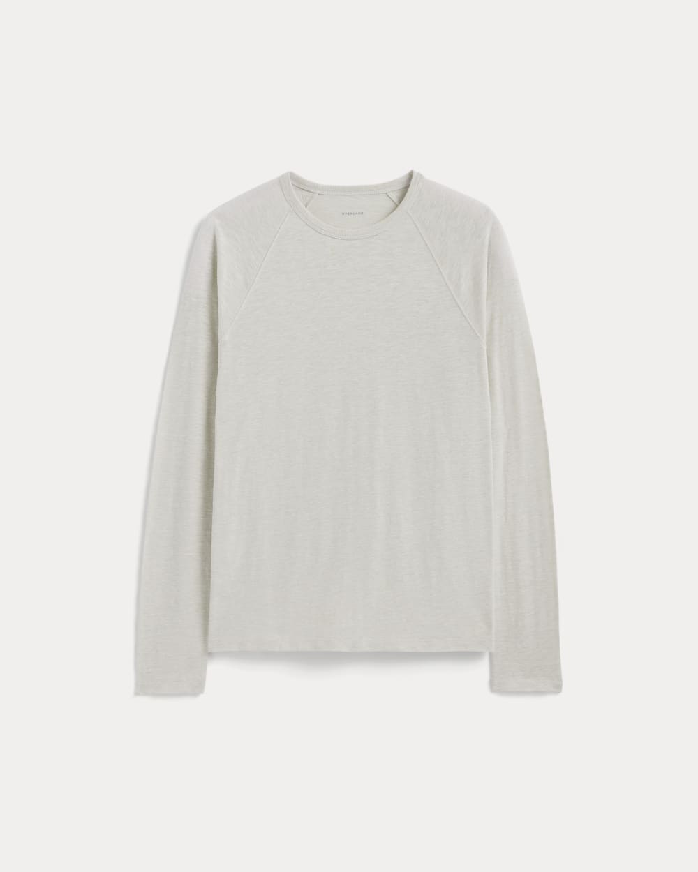 The Rec Long-Sleeve Crew | Heathered Oat - Image 2