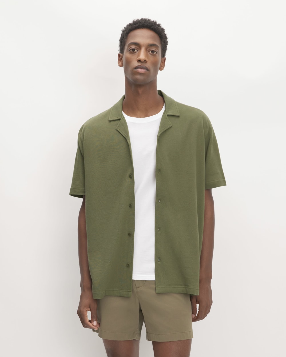 The Pique Short-Sleeve Shirt | Kalamata