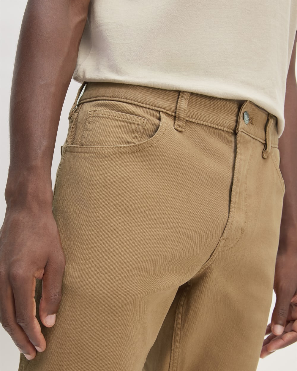 The Stretch Twill 5-Pocket Pant | Toasted Coconut - Image 4