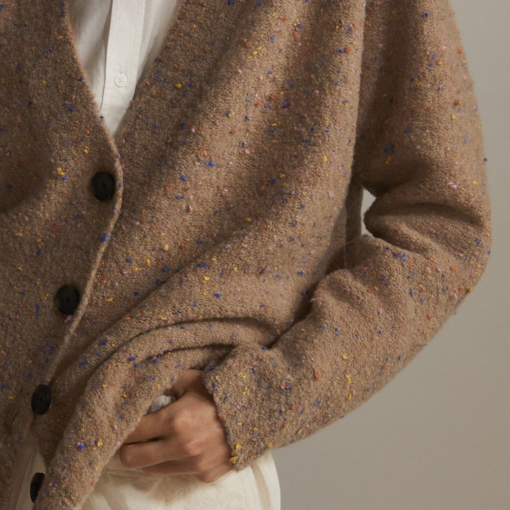 The Confetti Cardigan | Taupe Multi - Image 8