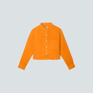 The Linen Way Short Shirt | Turmeric