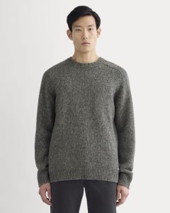 The Cloud Crewneck Sweater | Heather Charcoal