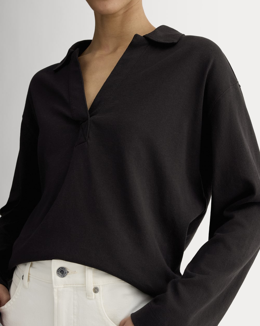 The Mariner Rugby Top | Black - Image 4