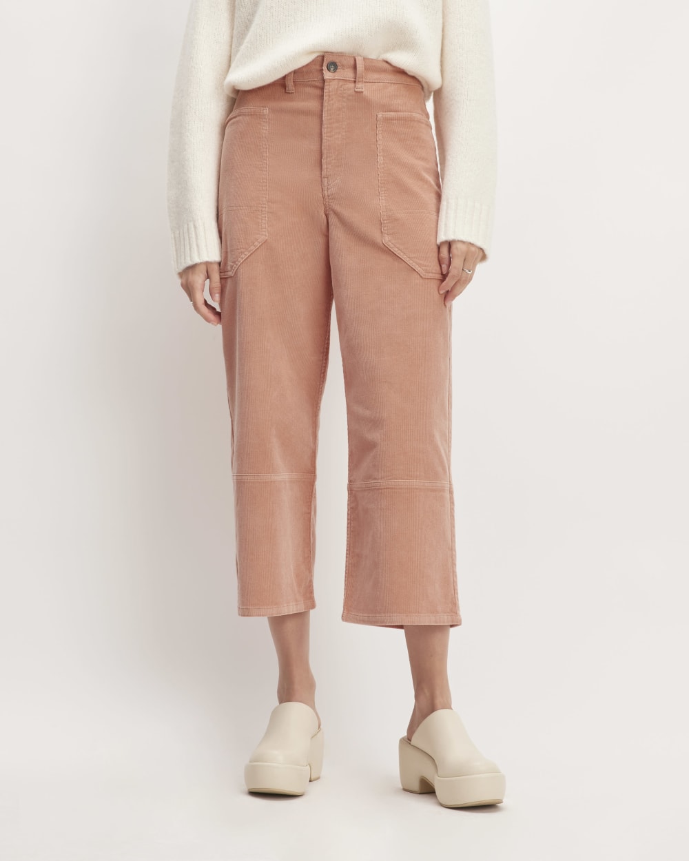 The Corduroy Gardener Pant | Blush Pink - Image 3
