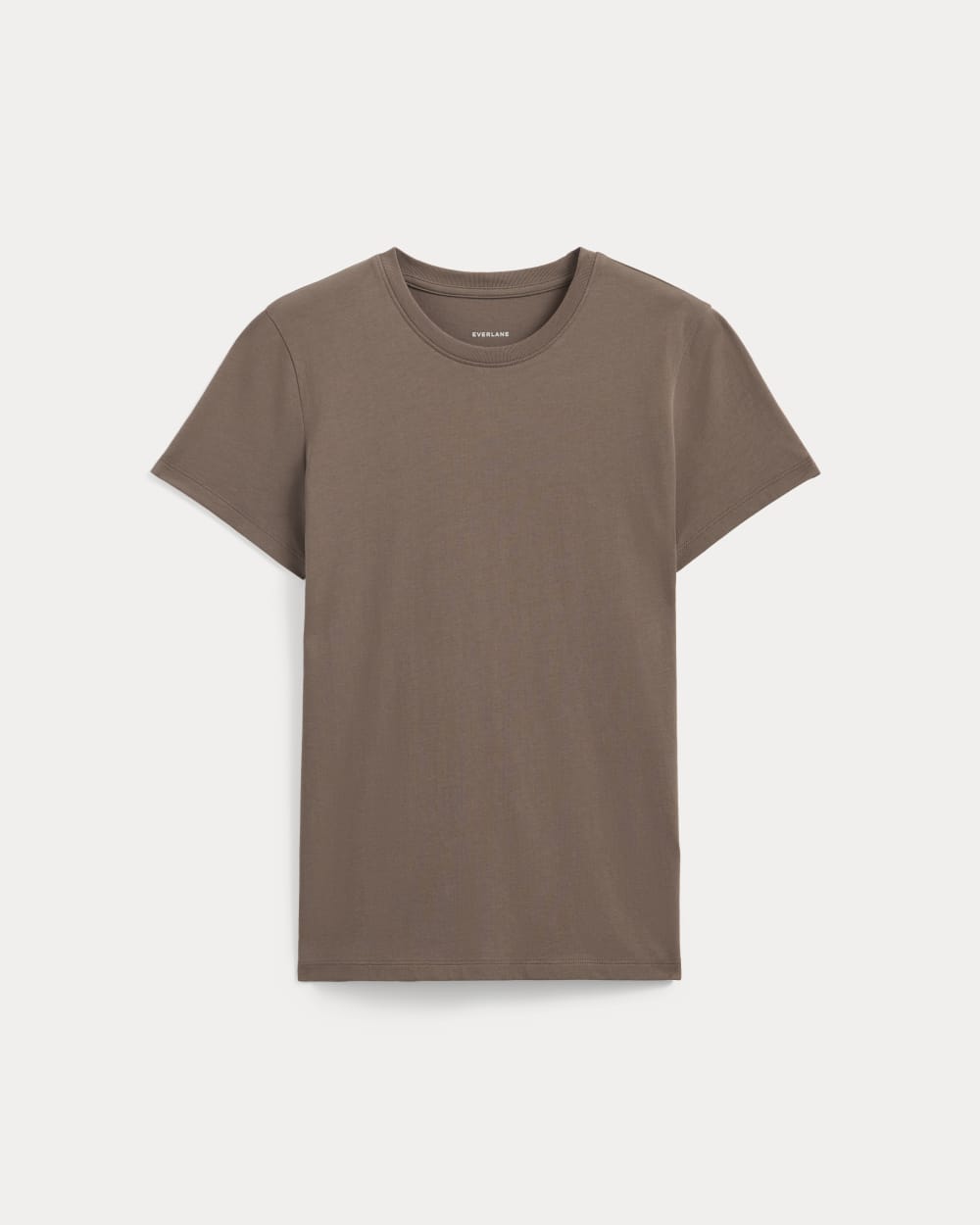 The Slim Crew in Essential Cotton | Clay - Image 2
