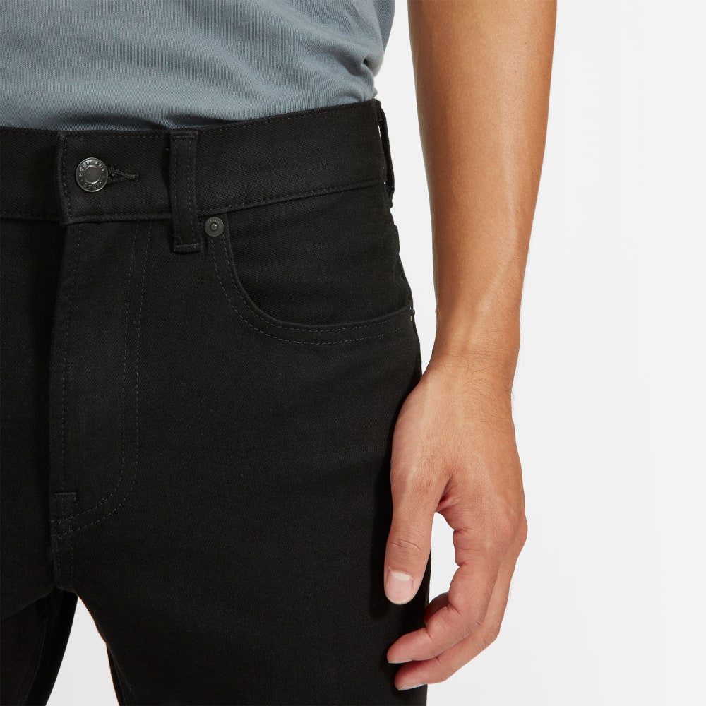 The Skinny 4-Way Stretch Organic Jean | Uniform | Black - Image 5