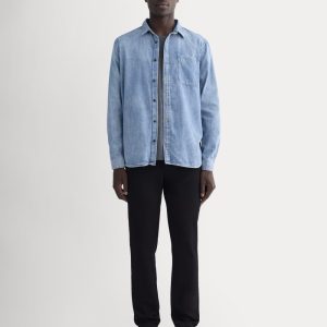 The Relaxed 4-Way Stretch Organic Jean | Uniform | Black