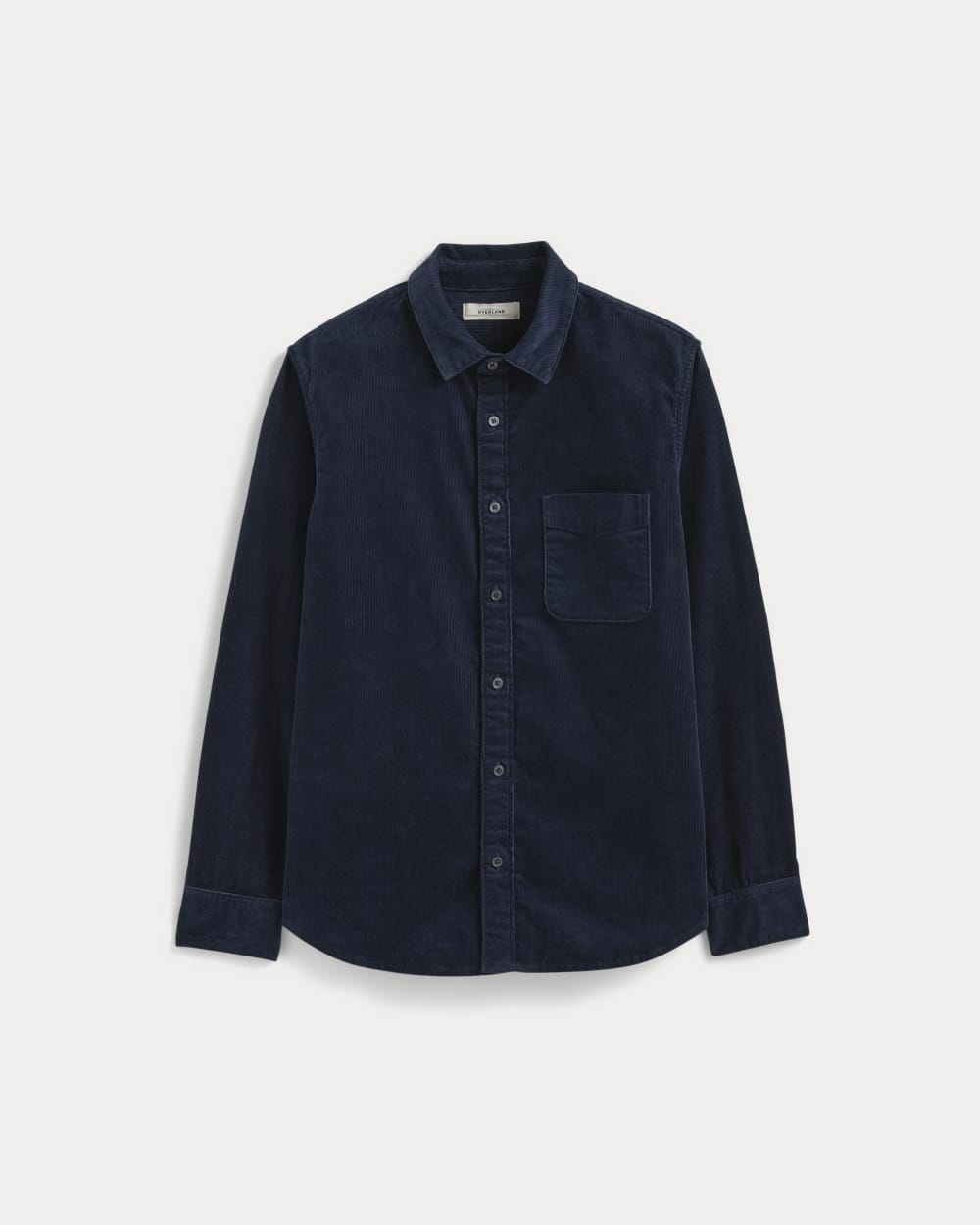 The Classic Shirt in Corduroy | Navy - Image 2