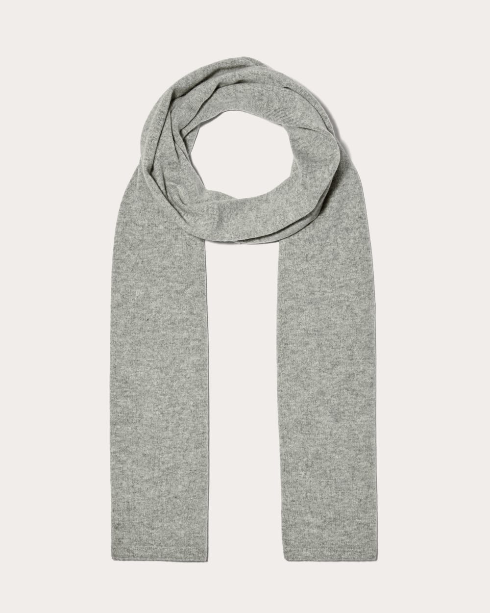 The Cashmere Scarf | Light Heather Grey