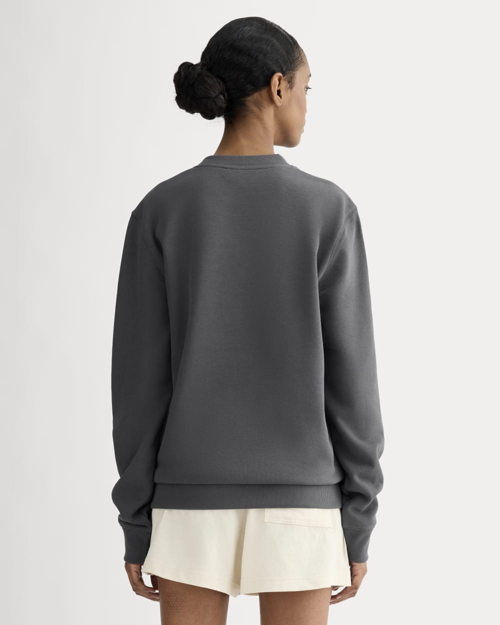 The Everlane x Parks Project French Terry Crew | Forged Iron / Natural - Image 5