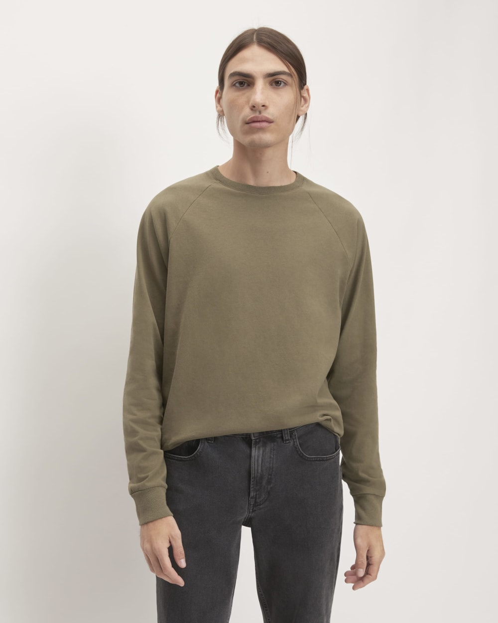 The Premium-Weight Long-Sleeve Crew | Uniform | Kalamata