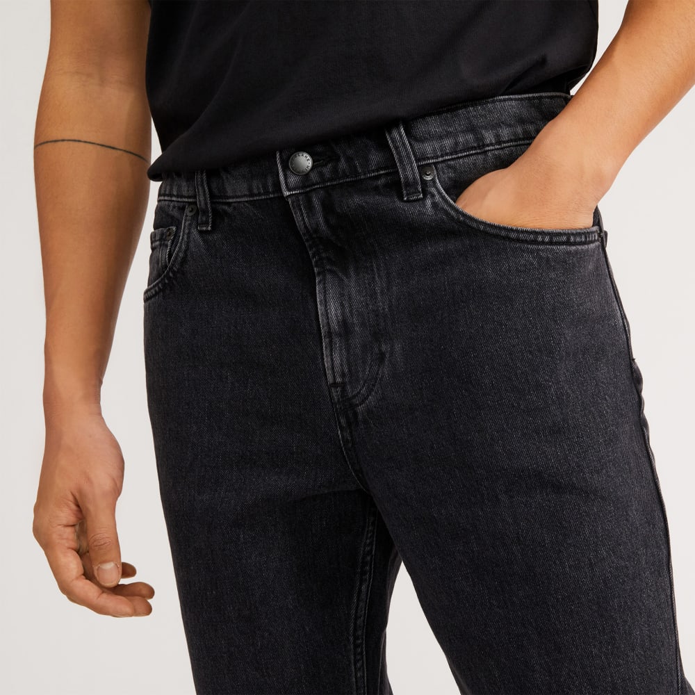 The Authentic Straight Jean | Washed Black - Image 4