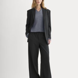Pull-On Trouser in Tailor Twill | Black