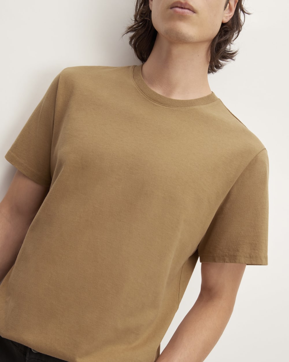 The Premium-Weight Relaxed Crew | Uniform | Toasted Coconut - Image 3