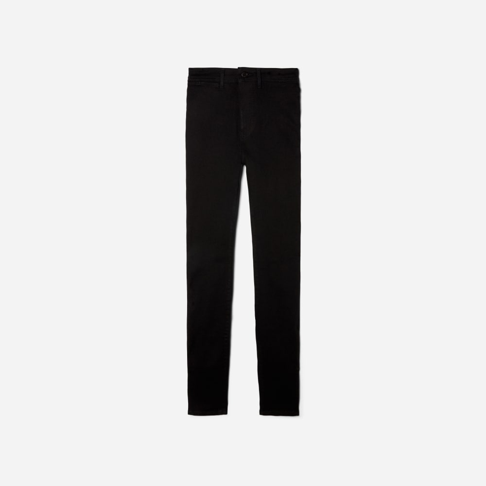The Way-High® Skinny Split Hem Jean | Black - Image 2