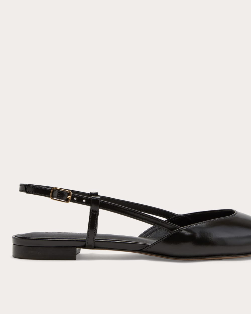 The Studio Slingback Flat | Black - Image 6
