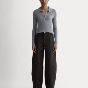 The Utility Curve Pant | Black