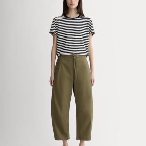 The Easy Barrel Pant | Olive