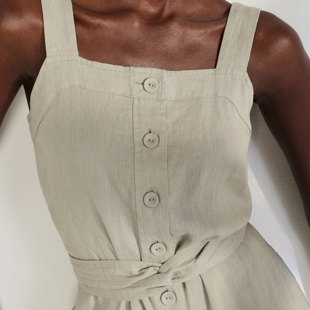The Linen Jumpsuit | Seagrass - Image 6
