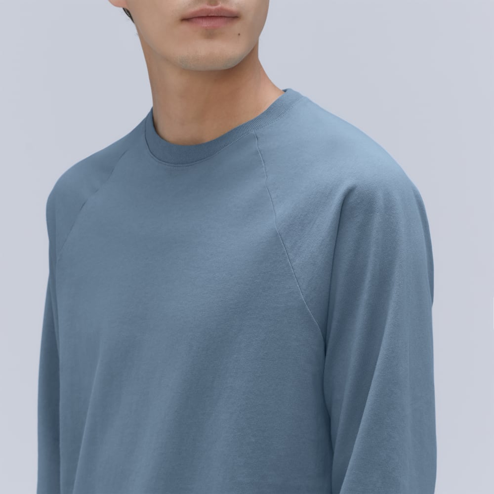 The Premium-Weight Long-Sleeve Crew | Uniform | Spring Lake - Image 4