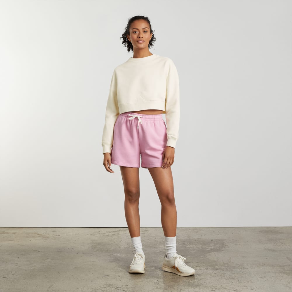 The Organic Cotton Cropped Crew | Canvas - Image 4