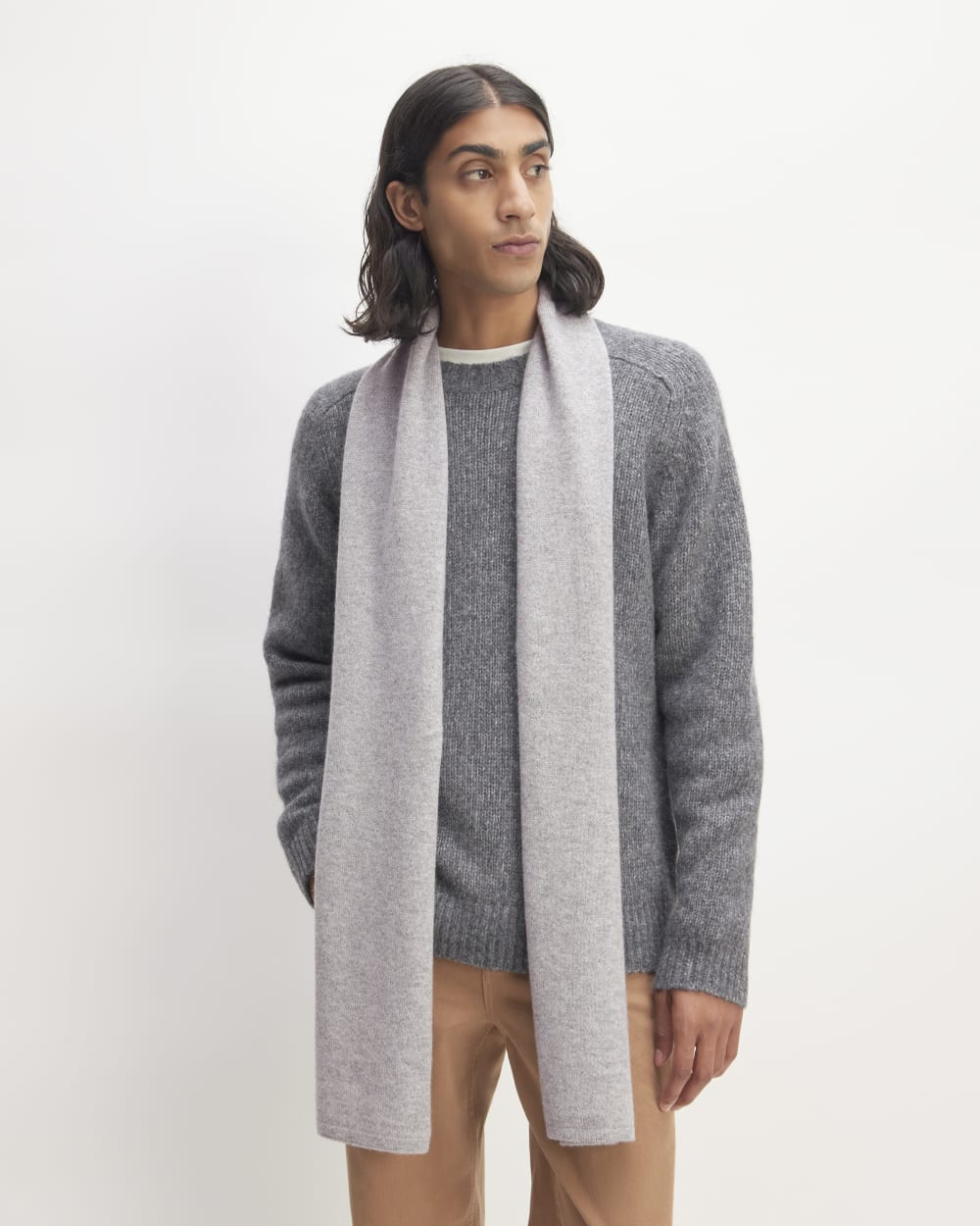 The ReCashmere Scarf | Heathered Grey - Image 3