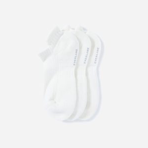 The Organic Cotton Ankle Sock 3-Pack | White