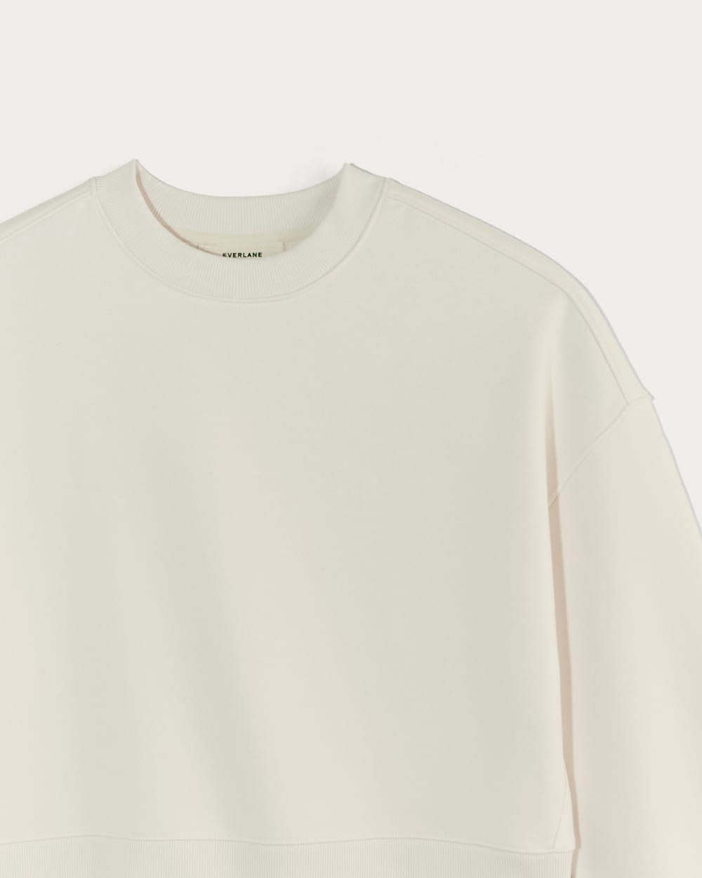 Luxe Fleece Sweatshirt | Bone - Image 6