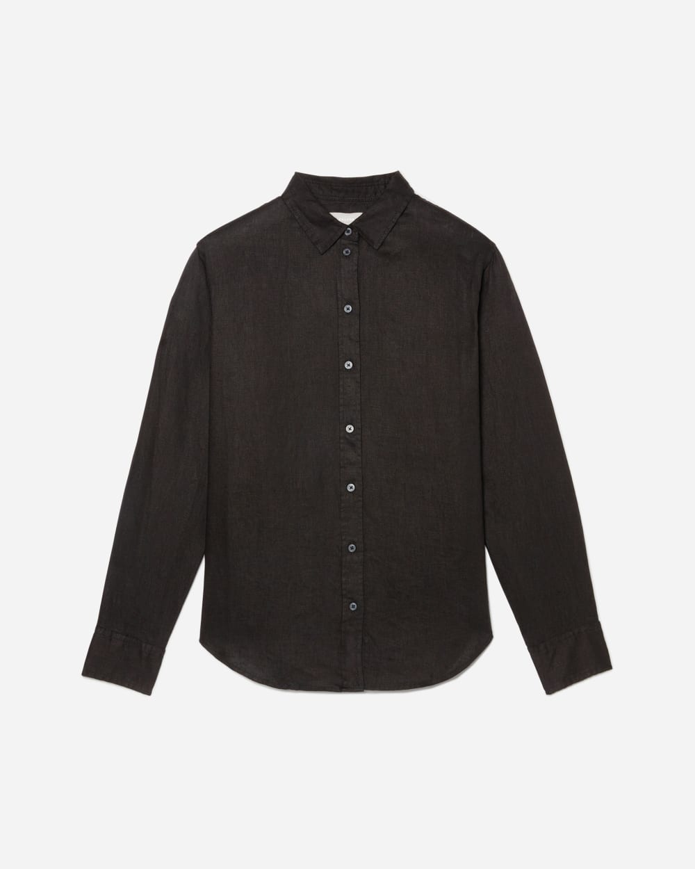 The Must-Have Shirt in Linen | Black - Image 4