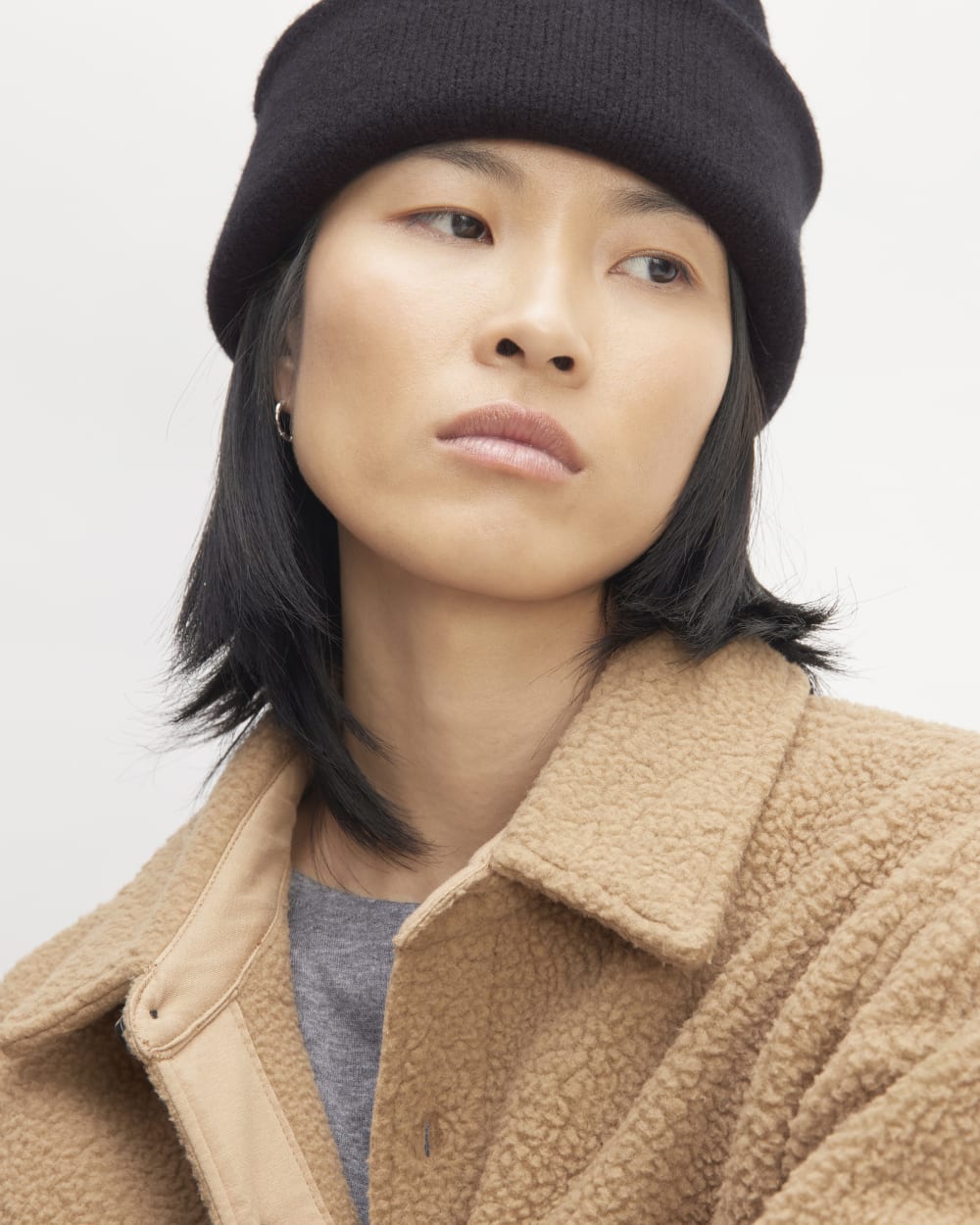 The Good Merino Wool Beanie | Black - Image 3