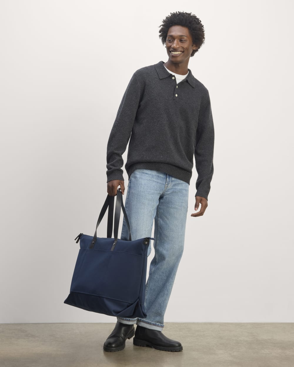 The Canvas Weekender | Navy - Image 10