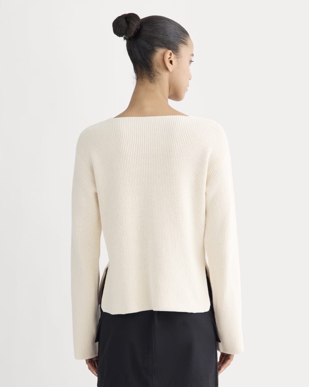 The Boatneck Top in Everyday Cotton | Canvas - Image 5