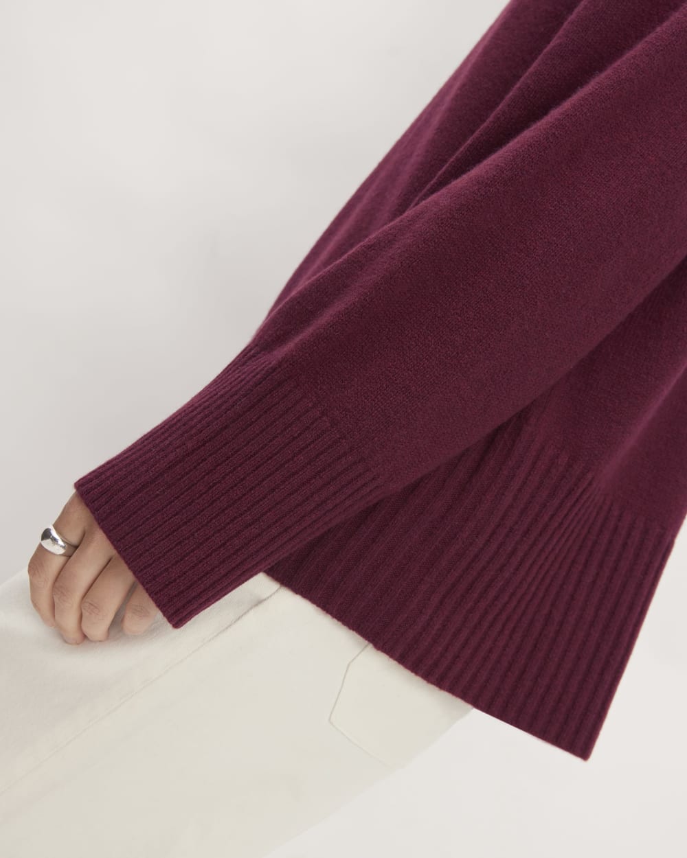 The Cashmere Oversized Turtleneck | Brandy - Image 5