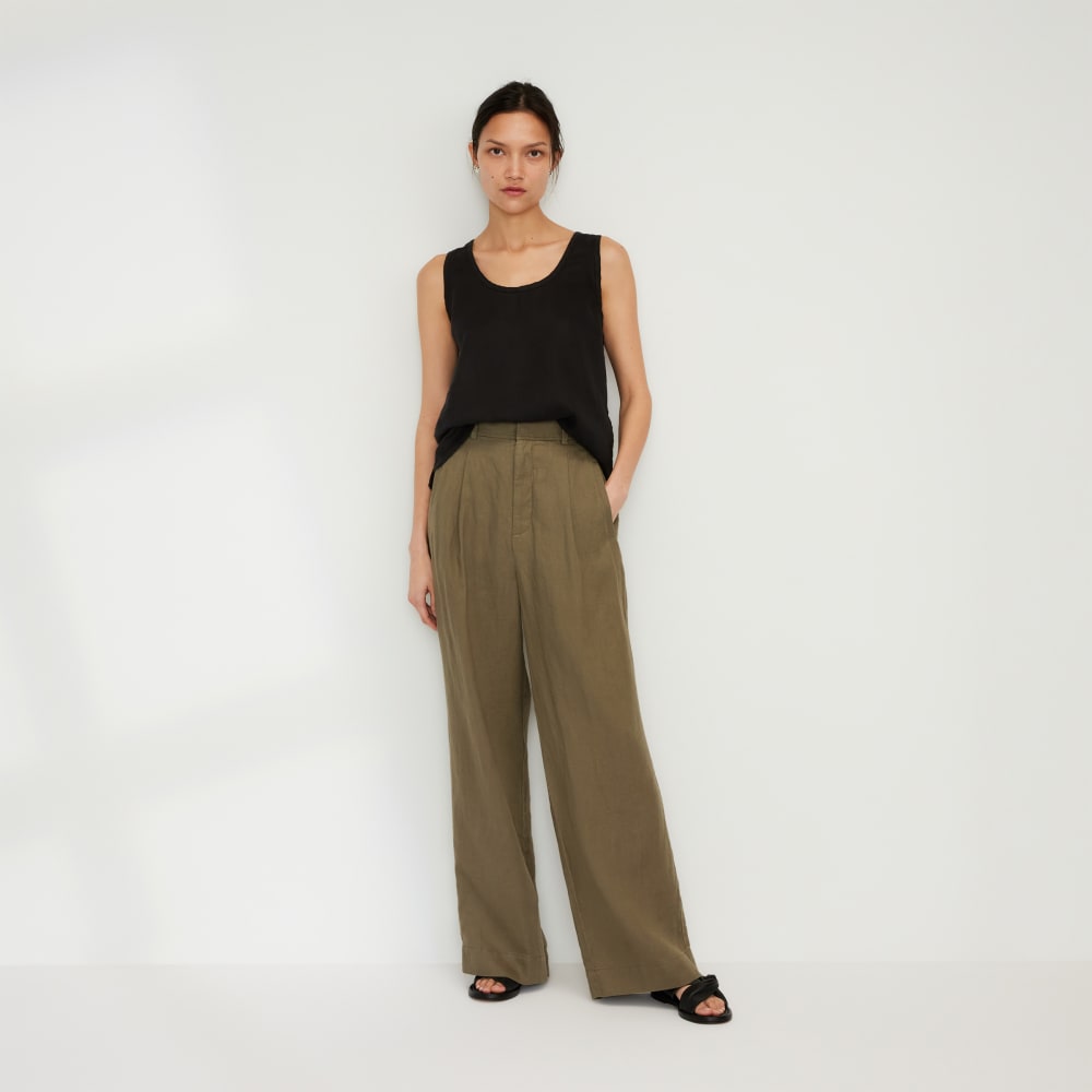 The Linen Way-High® Drape Pant | Kalamata - Image 6