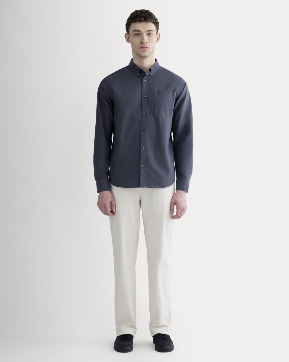 The Classic Oxford Shirt | Slate Grey | Standard - Image 3