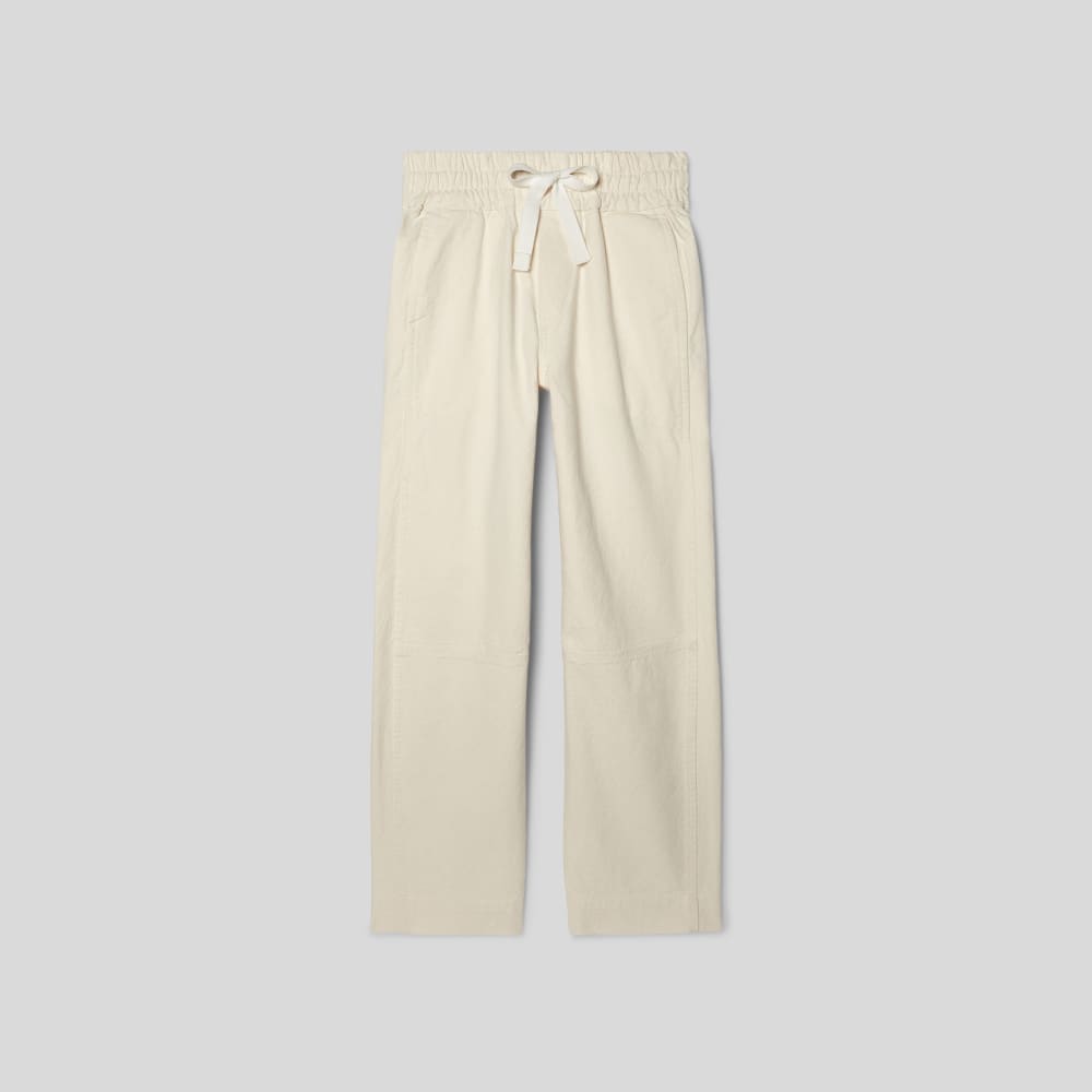 The Canvas Organic Cotton Pull-On Pant | Bone - Image 2